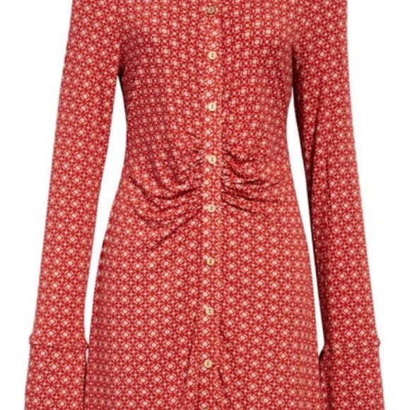 Free People | Dresses | Free People Shayla Mini Dress In Mocha Combo ...